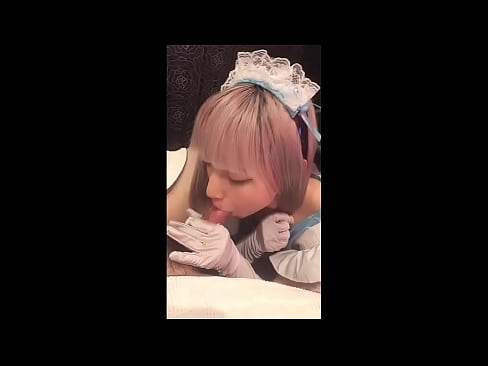 ❤️ Japon idol [mayuka], fransız hizmetçi kostümü, bölüm 1, oral seks ve losyon ile mastürbasyon ❤️ Süper porno bizde ﹏